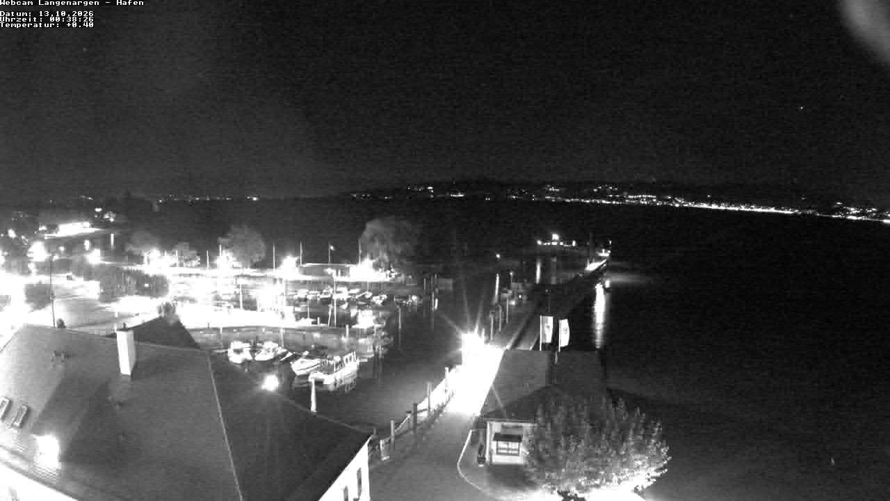 Archiv Foto Webcam Bodensee: Gemeindehafen Langenargen