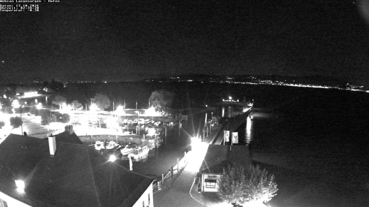Archiv Foto Webcam Bodensee: Gemeindehafen Langenargen