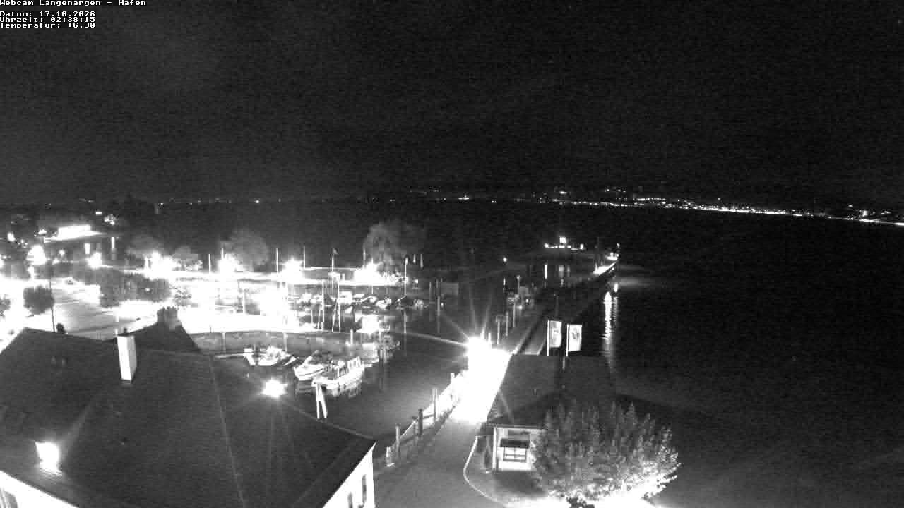 Archiv Foto Webcam Bodensee: Gemeindehafen Langenargen