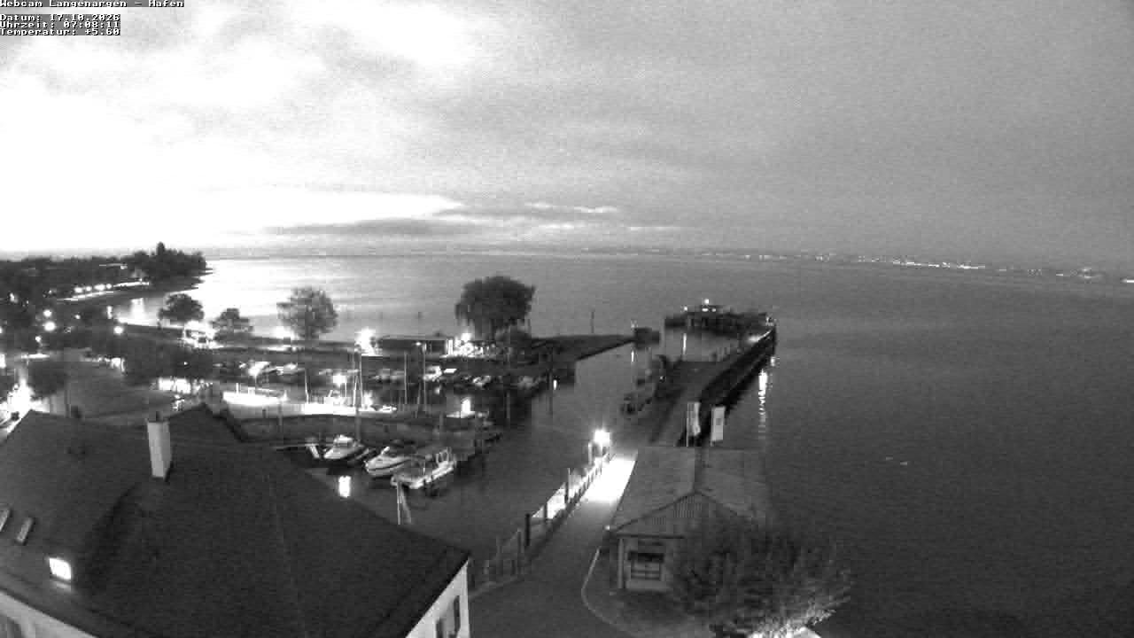 Archiv Foto Webcam Bodensee: Gemeindehafen Langenargen