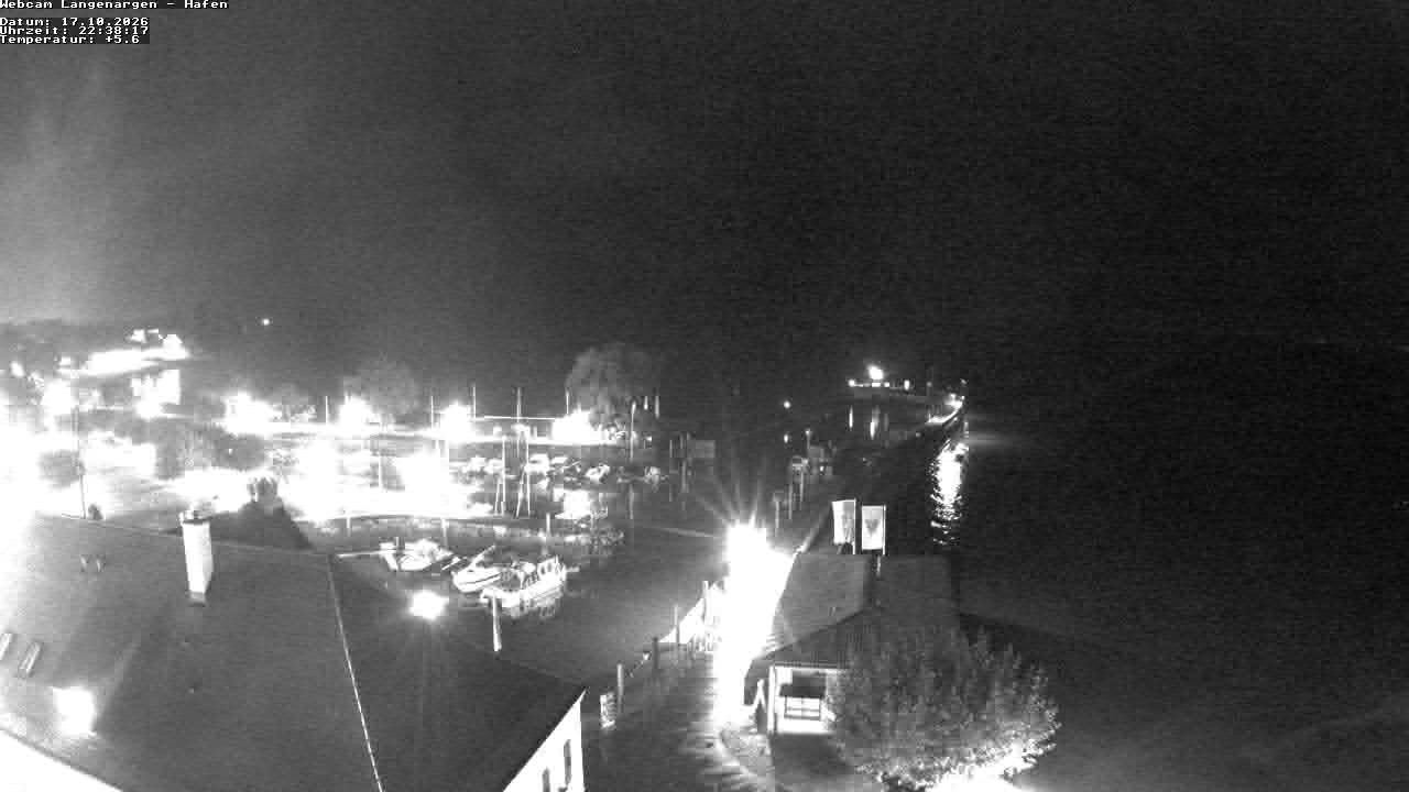Archiv Foto Webcam Bodensee: Gemeindehafen Langenargen
