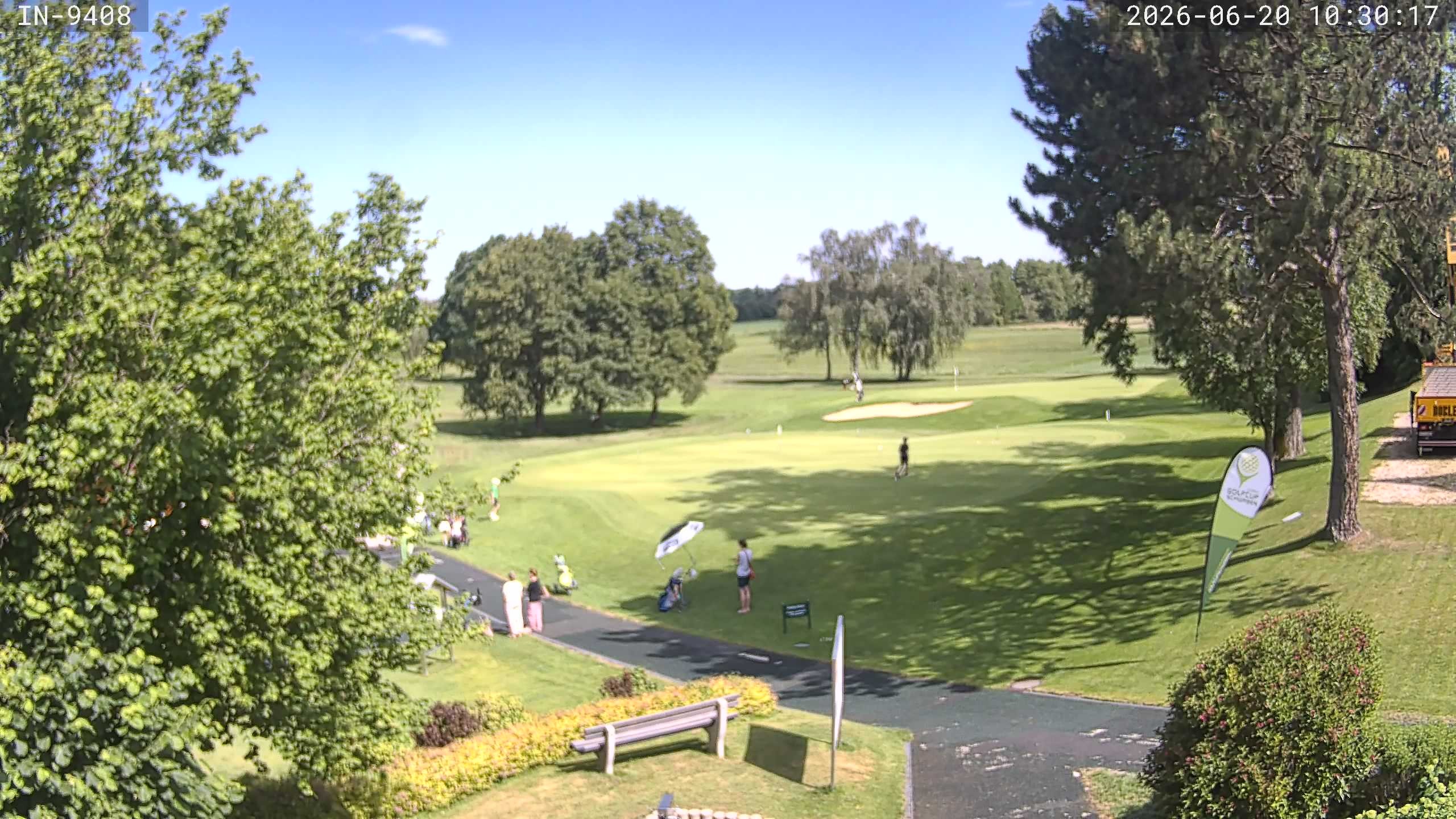 Archiv Foto Webcam Blick auf den Golfplatz in Bad Wörishofen