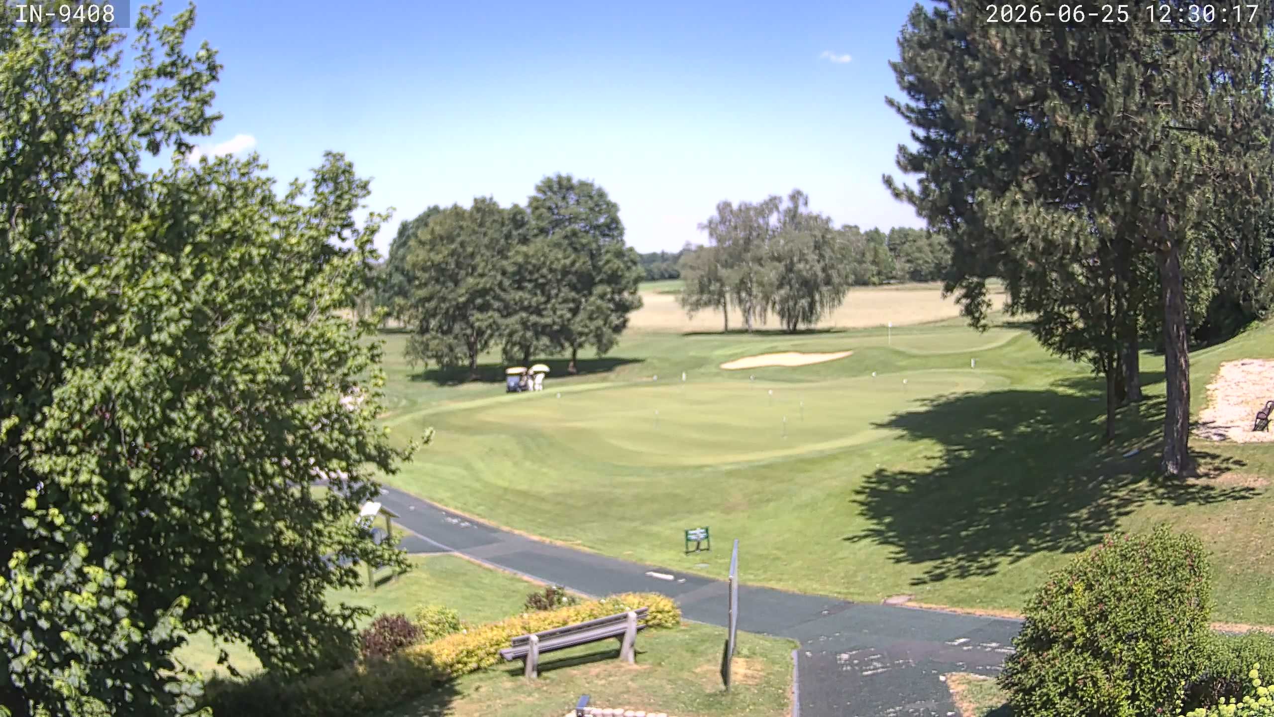 Archiv Foto Webcam Blick auf den Golfplatz in Bad Wörishofen
