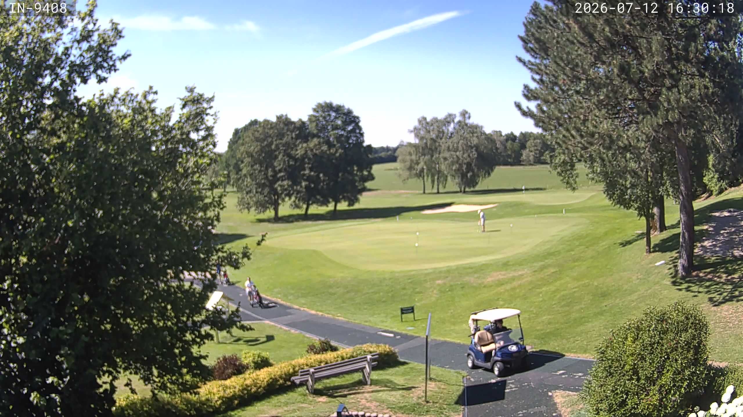 Archived image Webcam Golf course Bad Wörishofen