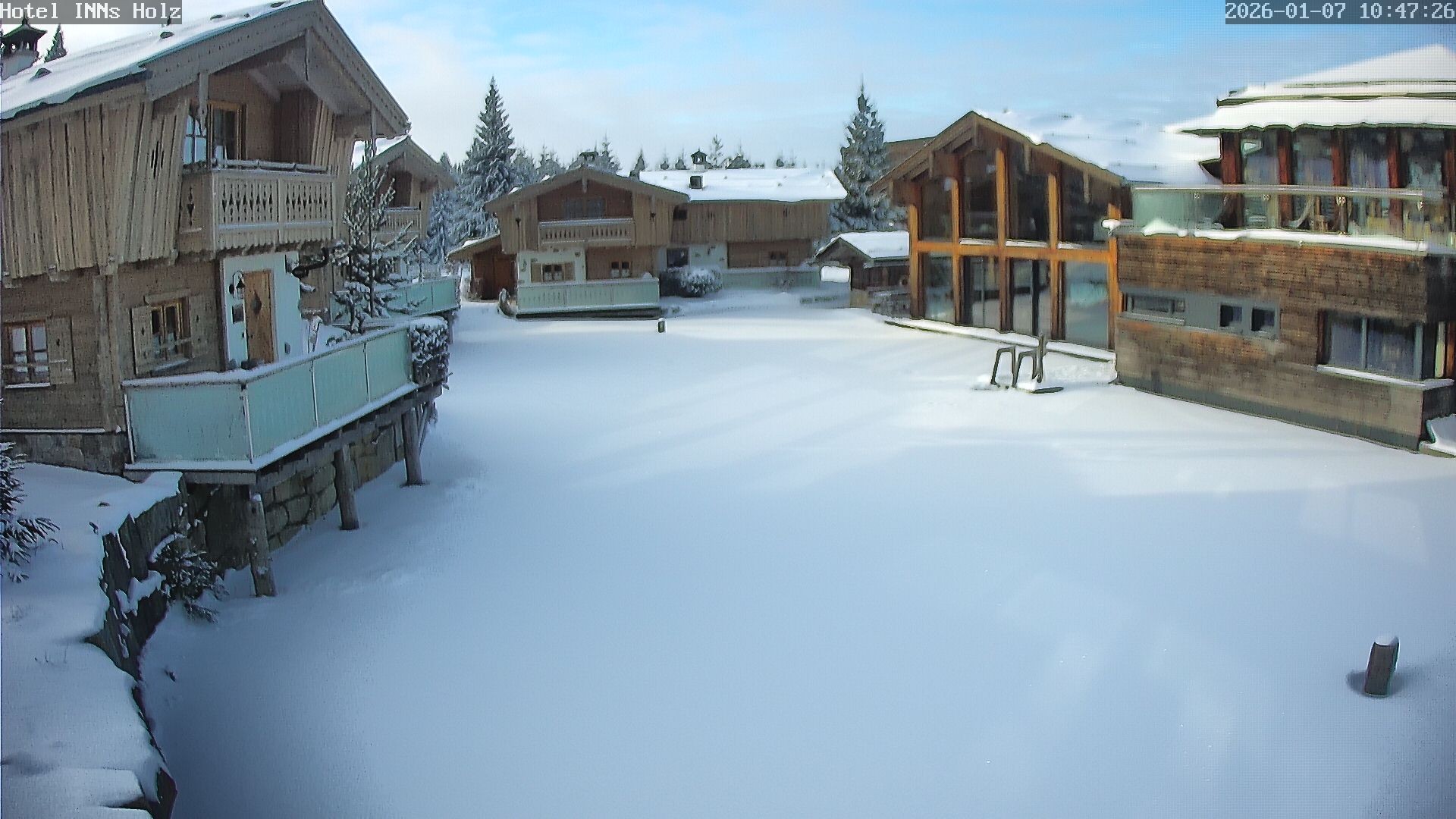 Archiv Foto Webcam INNs HOLZ Natur- & Vitalhotel, Chaletdorf Böhmerwald