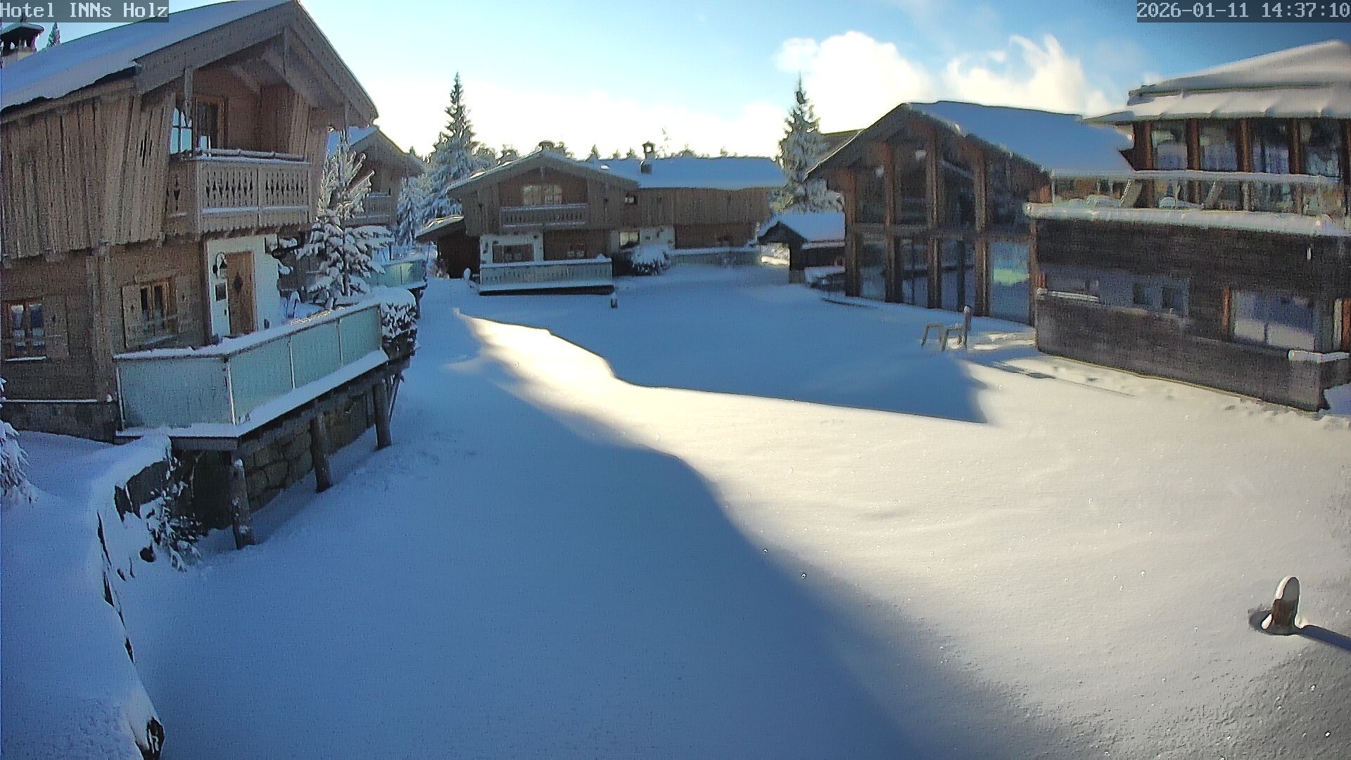 Archiv Foto Webcam INNs HOLZ Natur- & Vitalhotel, Chaletdorf Böhmerwald