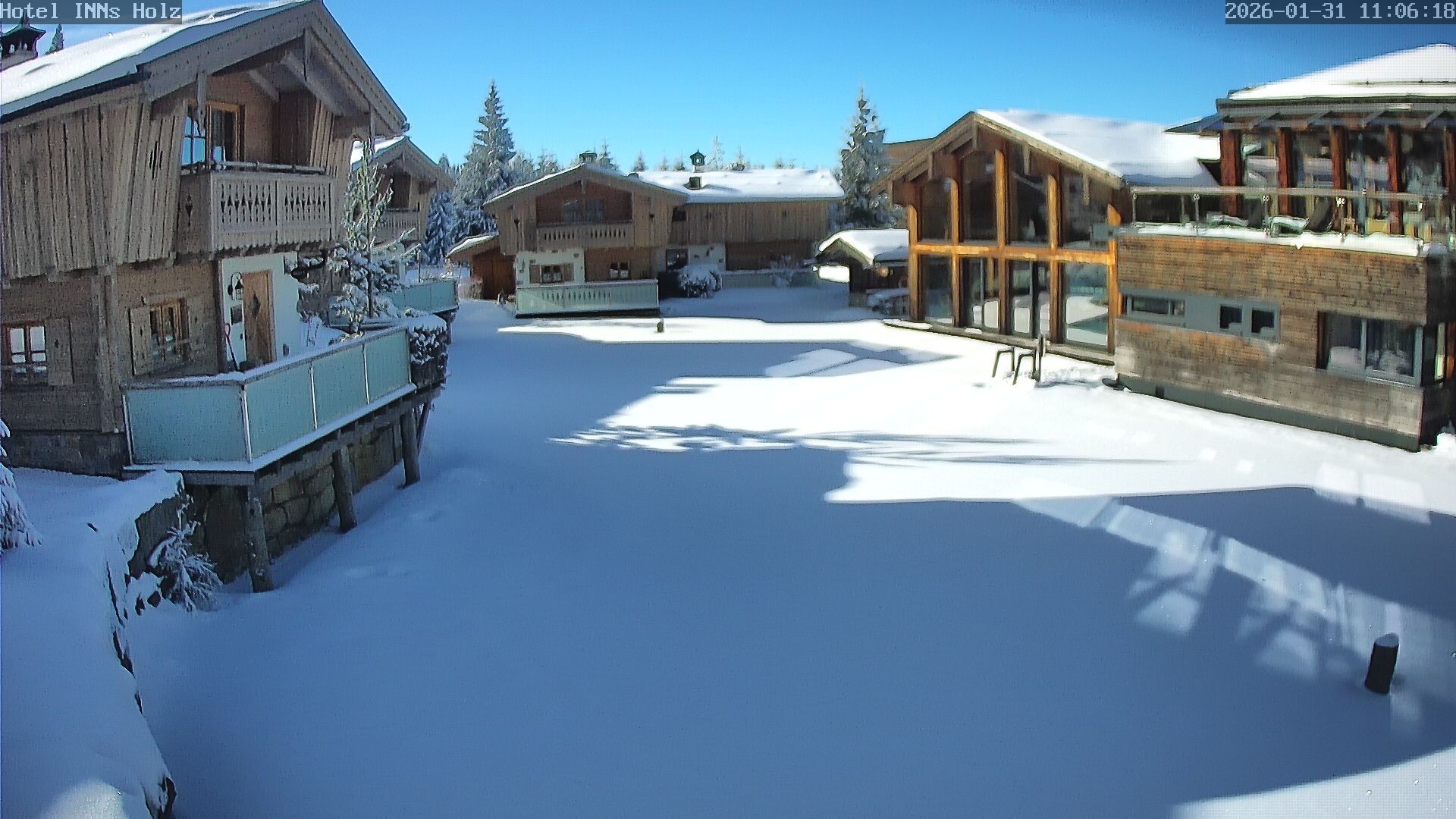 Archiv Foto Webcam INNs HOLZ Natur- & Vitalhotel, Chaletdorf Böhmerwald