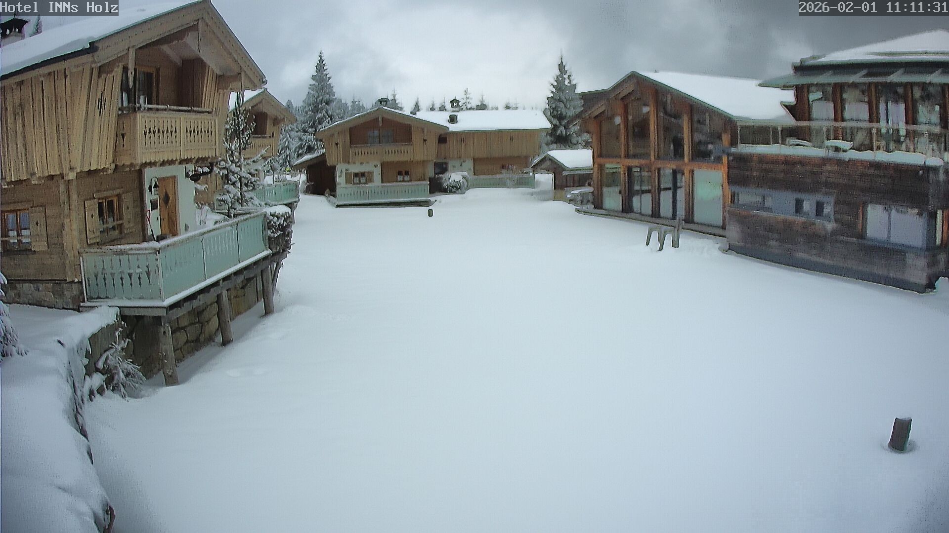 Archiv Foto Webcam INNs HOLZ Natur- & Vitalhotel, Chaletdorf Böhmerwald