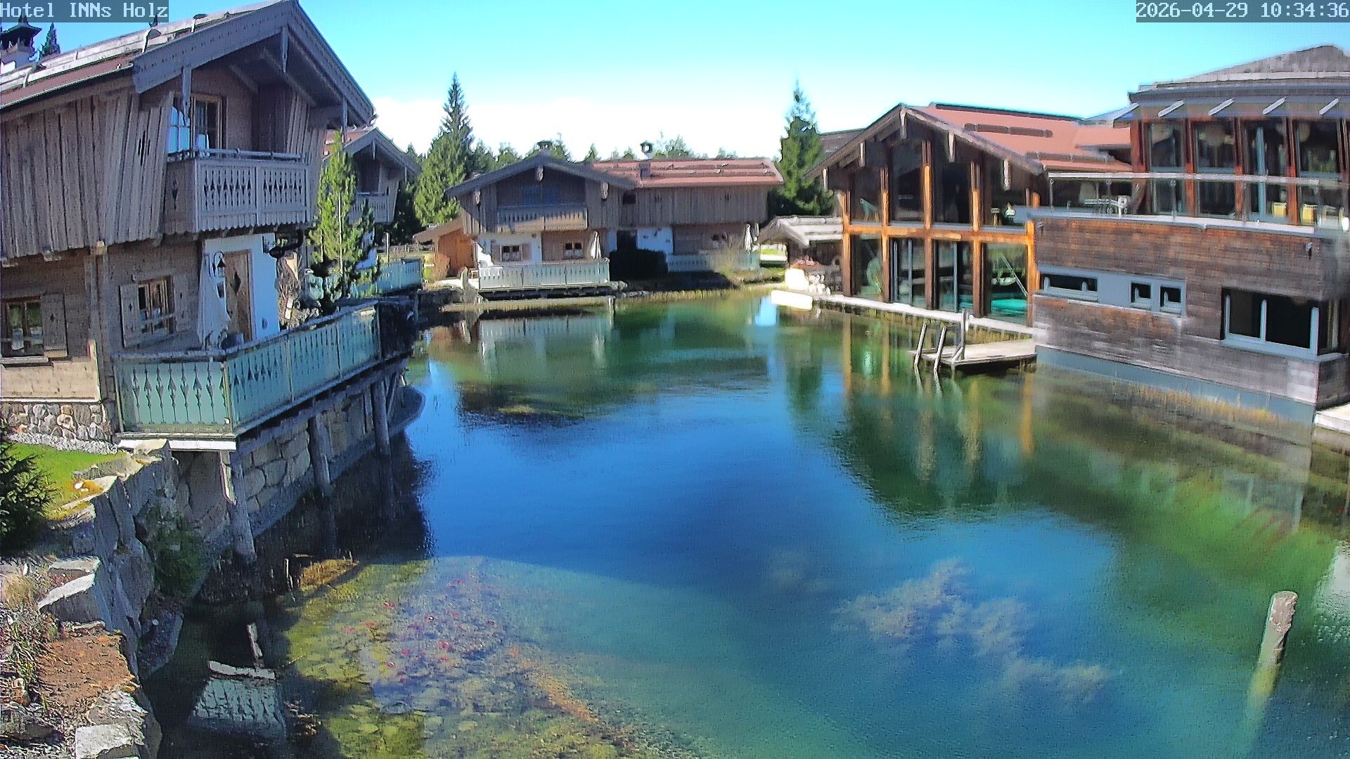 Archiv Foto Webcam INNs HOLZ Natur- & Vitalhotel, Chaletdorf Böhmerwald