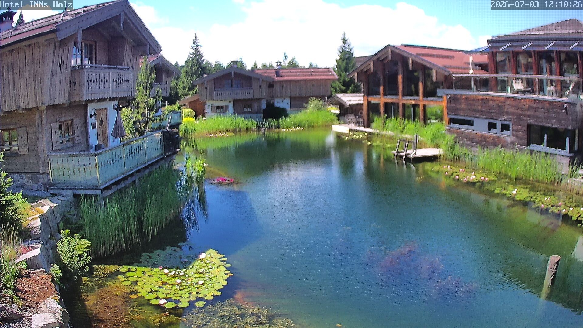 Archiv Foto Webcam INNs HOLZ Natur- & Vitalhotel, Chaletdorf Böhmerwald
