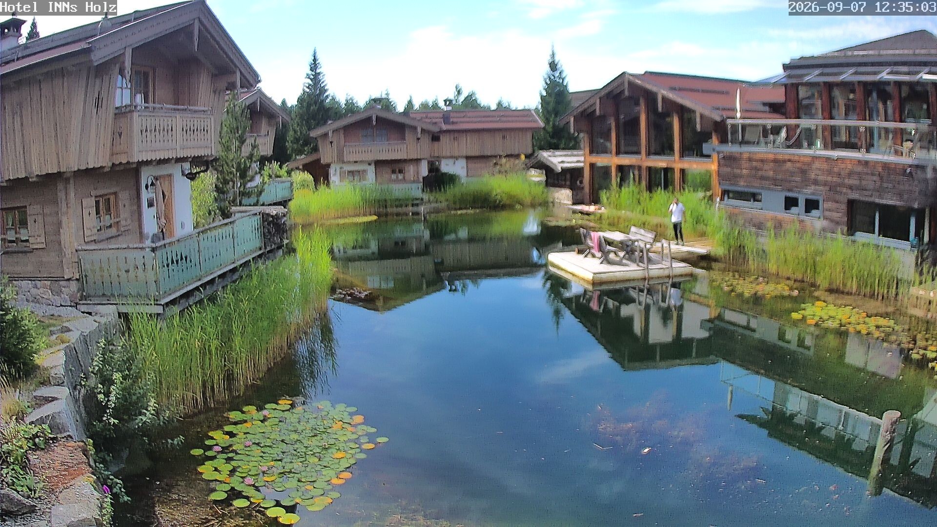 Archiv Foto Webcam INNs HOLZ Natur- & Vitalhotel, Chaletdorf Böhmerwald