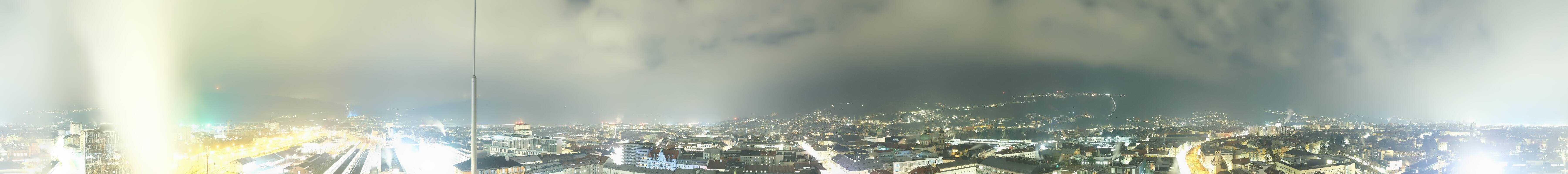 Archiv Foto Webcam Panoramablick - Innsbruck