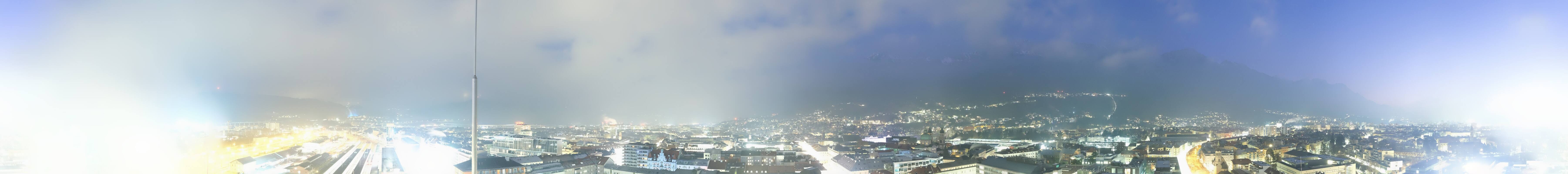 Archiv Foto Webcam Panoramablick - Innsbruck