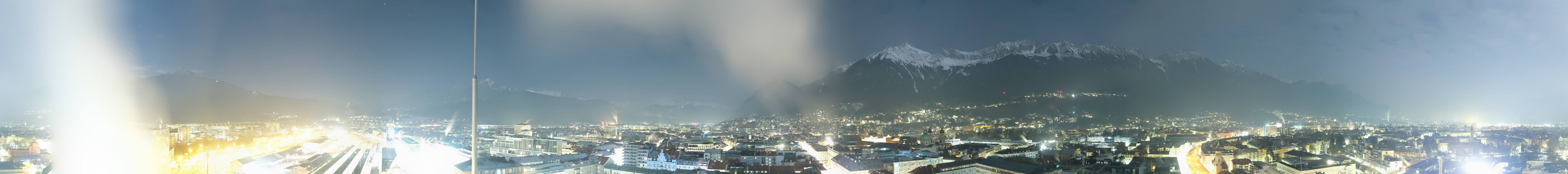 Archiv Foto Webcam Panoramablick - Innsbruck