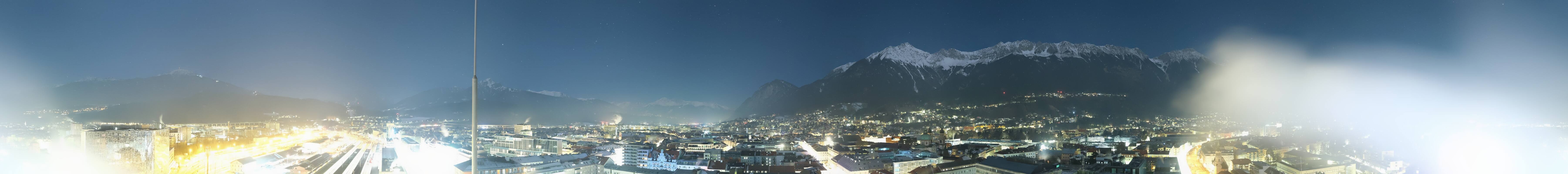 Archiv Foto Webcam Panoramablick - Innsbruck