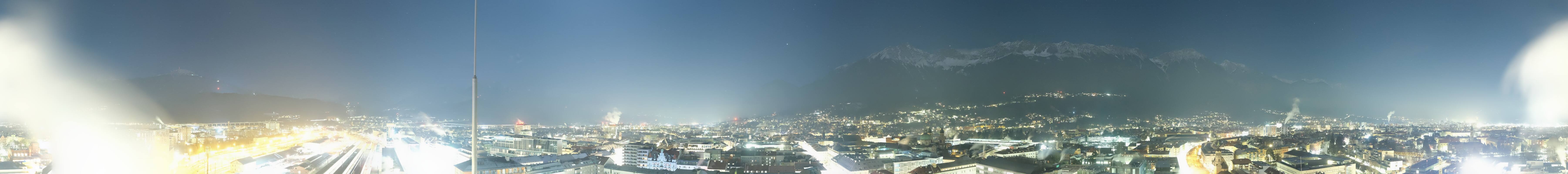 Archiv Foto Webcam Panoramablick - Innsbruck