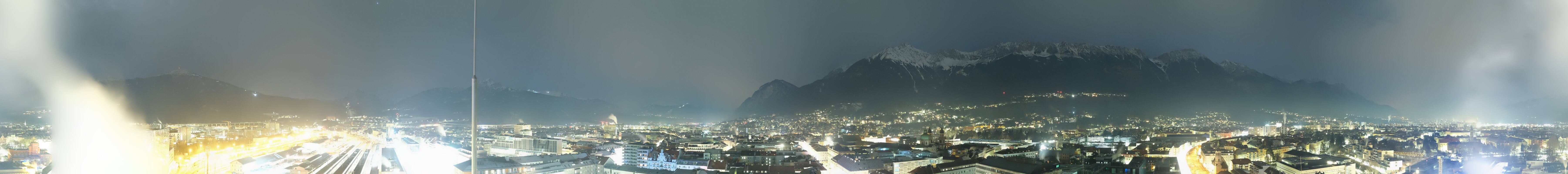 Archiv Foto Webcam Panoramablick - Innsbruck