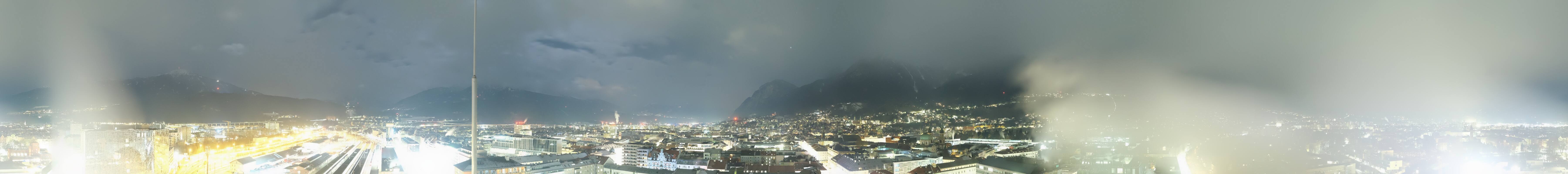 Archiv Foto Webcam Panoramablick - Innsbruck
