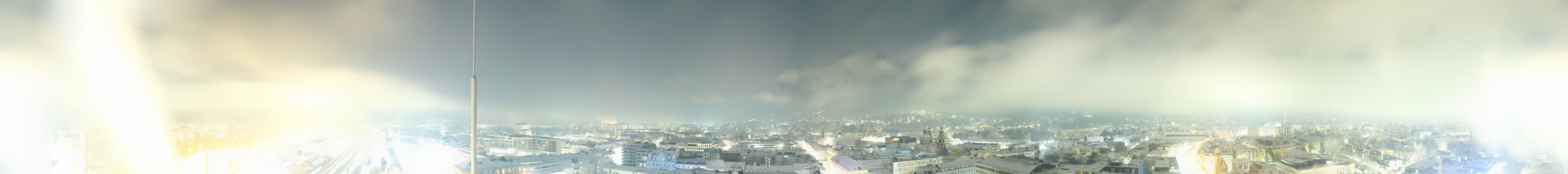 Archiv Foto Webcam Panoramablick - Innsbruck