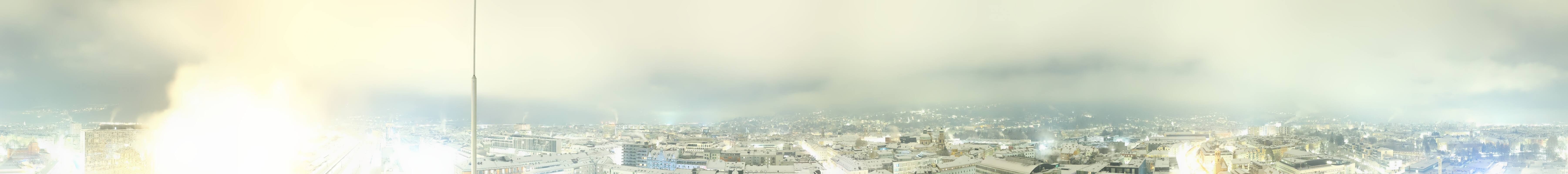 Archiv Foto Webcam Panoramablick - Innsbruck