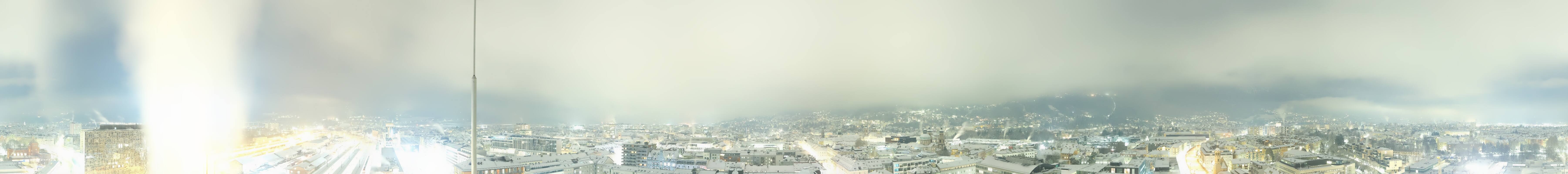 Archiv Foto Webcam Panoramablick - Innsbruck
