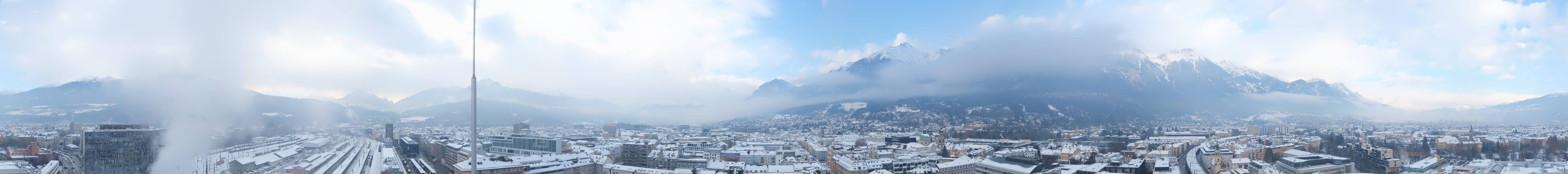 Archived image Webcam Innsbruck - panoramic view