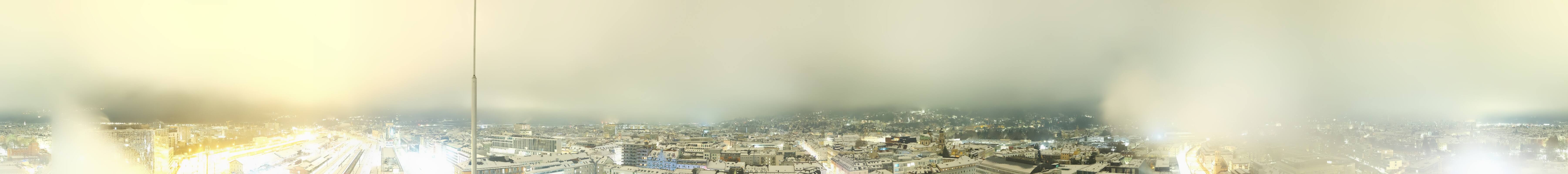 Archiv Foto Webcam Panoramablick - Innsbruck