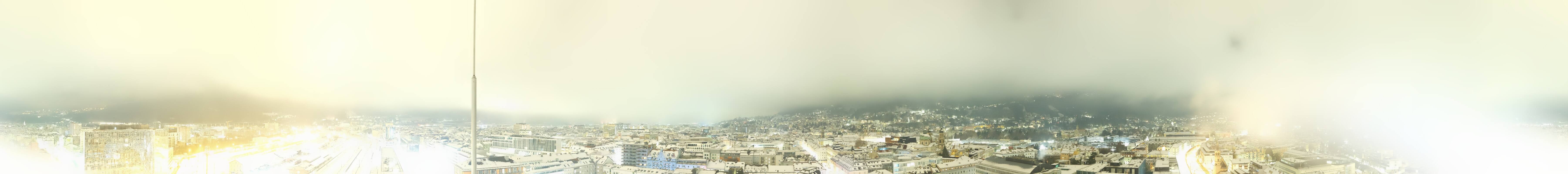Archiv Foto Webcam Panoramablick - Innsbruck