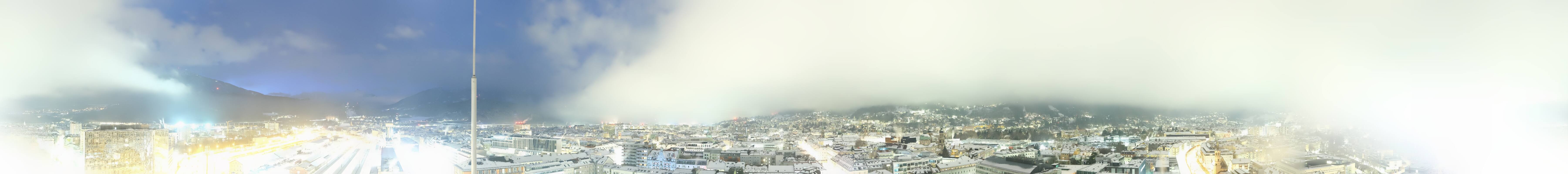 Archiv Foto Webcam Panoramablick - Innsbruck