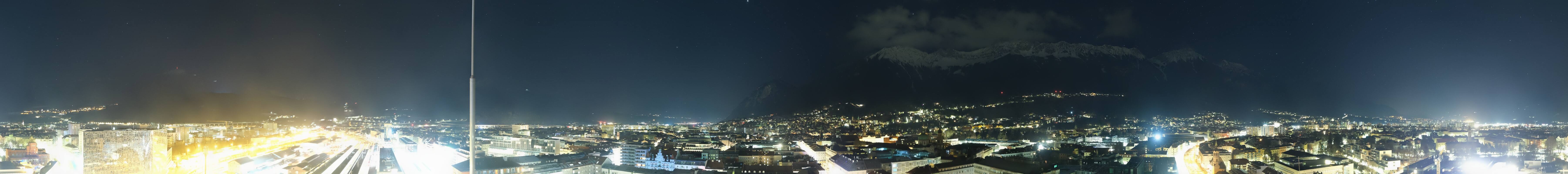 Archiv Foto Webcam Panoramablick - Innsbruck