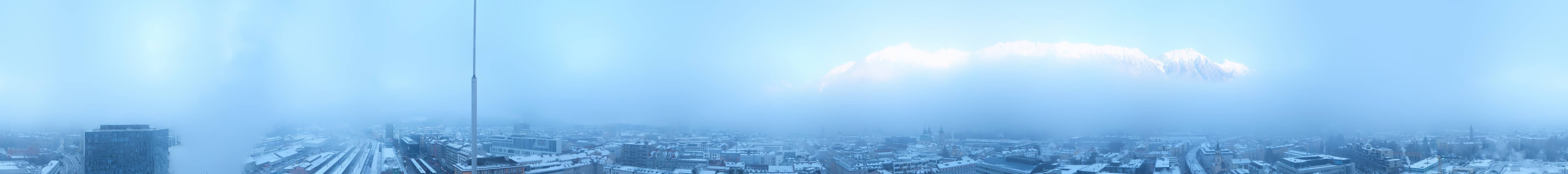 Archiv Foto Webcam Panoramablick - Innsbruck