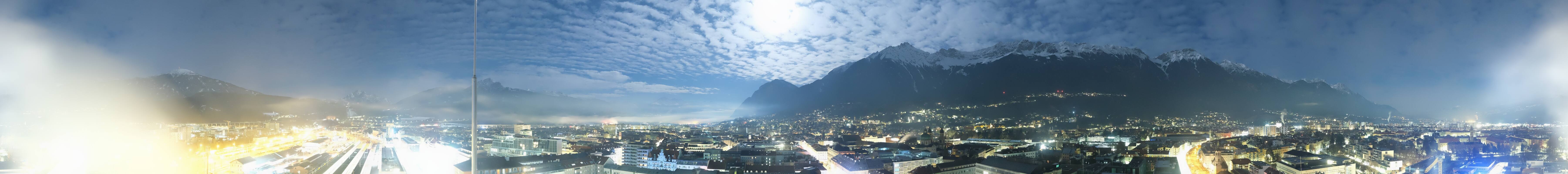 Archiv Foto Webcam Panoramablick - Innsbruck