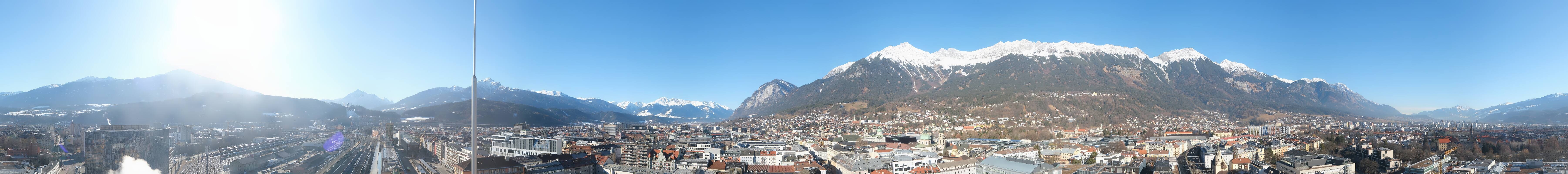 Archived image Webcam Innsbruck - panoramic view