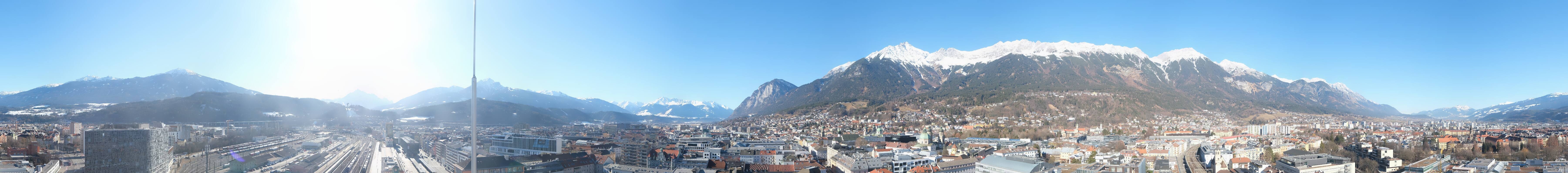 Archived image Webcam Innsbruck - panoramic view