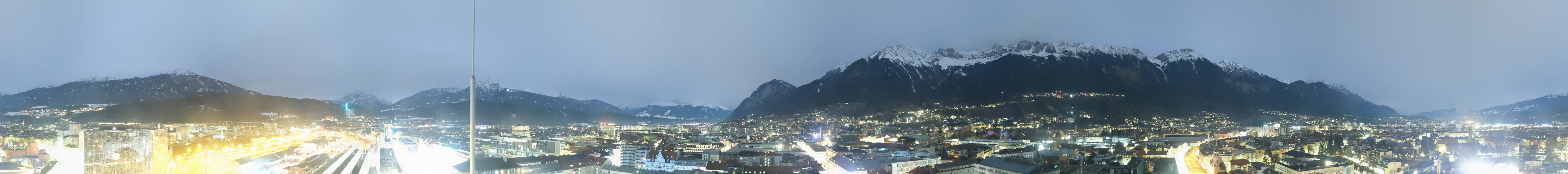 Archiv Foto Webcam Panoramablick - Innsbruck