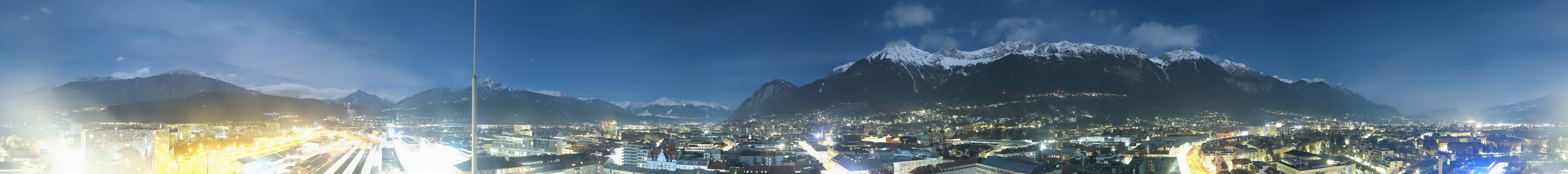 Archiv Foto Webcam Panoramablick - Innsbruck