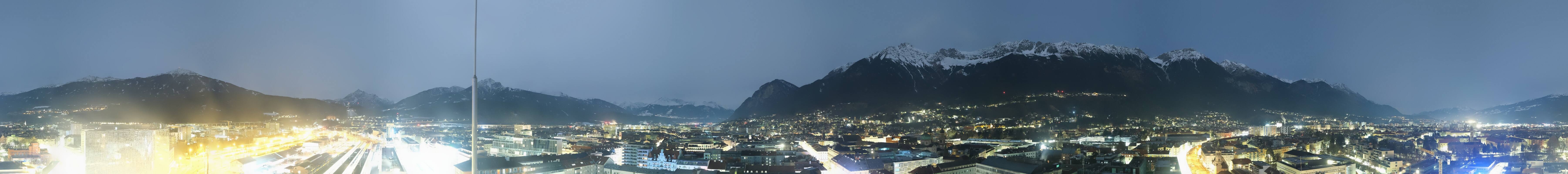 Archiv Foto Webcam Panoramablick - Innsbruck