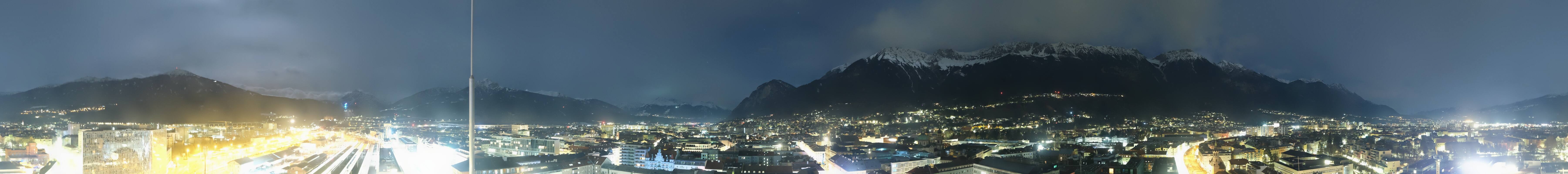 Archiv Foto Webcam Panoramablick - Innsbruck