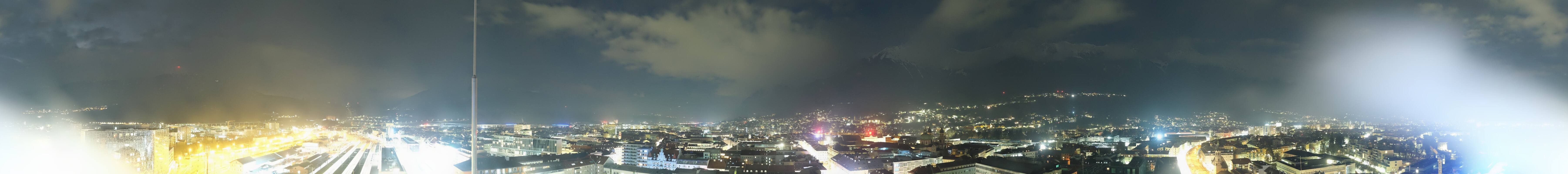 Archiv Foto Webcam Panoramablick - Innsbruck