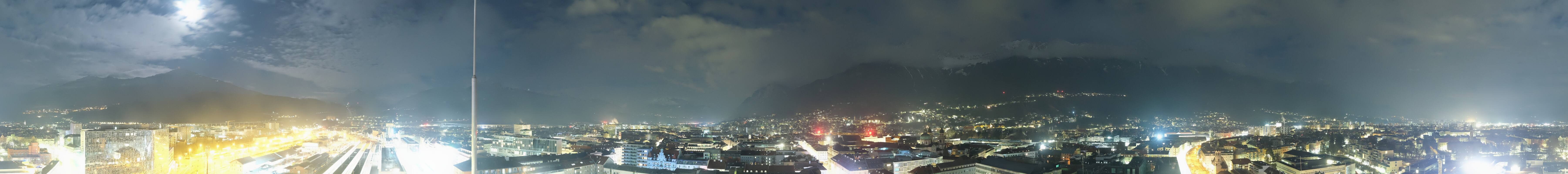 Archiv Foto Webcam Panoramablick - Innsbruck