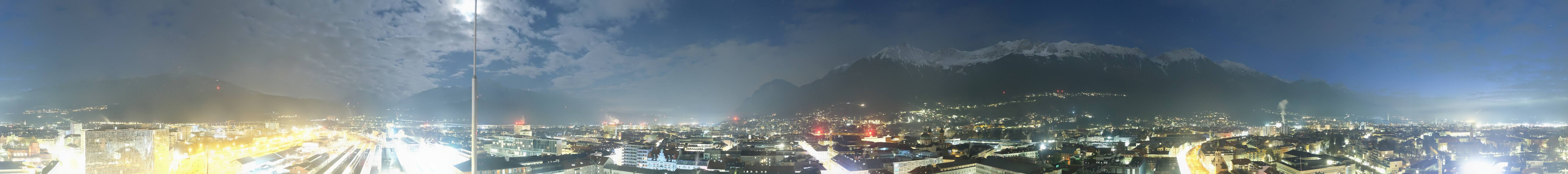 Archiv Foto Webcam Panoramablick - Innsbruck