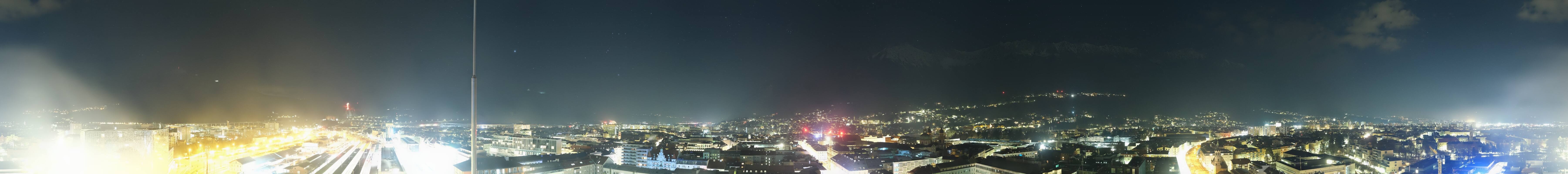 Archiv Foto Webcam Panoramablick - Innsbruck