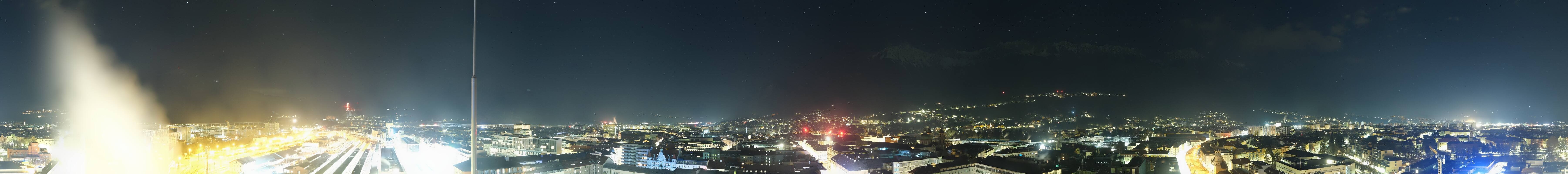 Archiv Foto Webcam Panoramablick - Innsbruck
