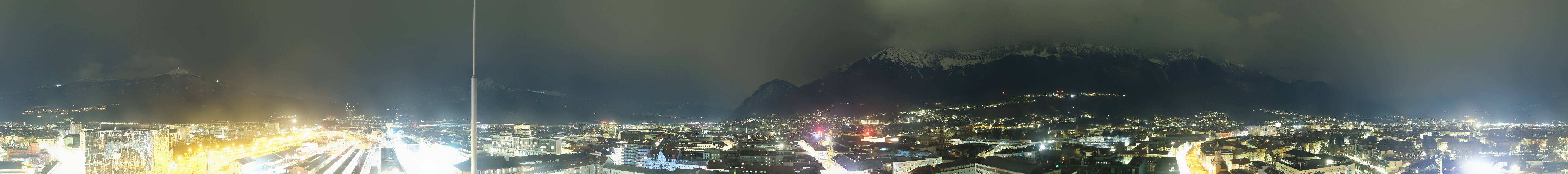 Archiv Foto Webcam Panoramablick - Innsbruck