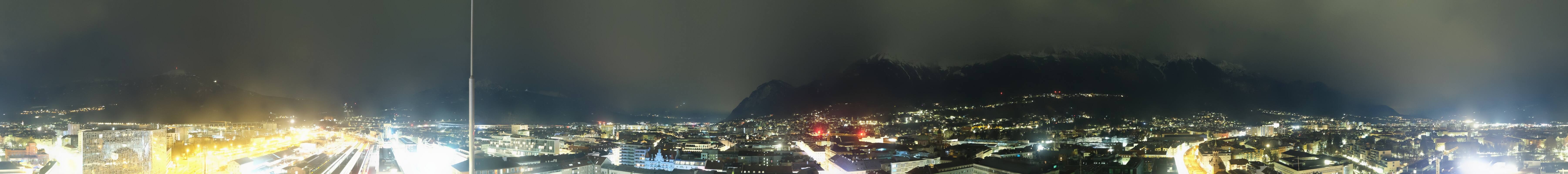 Archiv Foto Webcam Panoramablick - Innsbruck