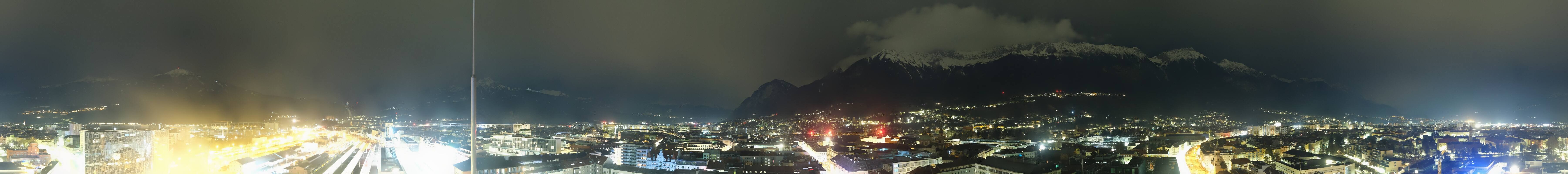 Archiv Foto Webcam Panoramablick - Innsbruck