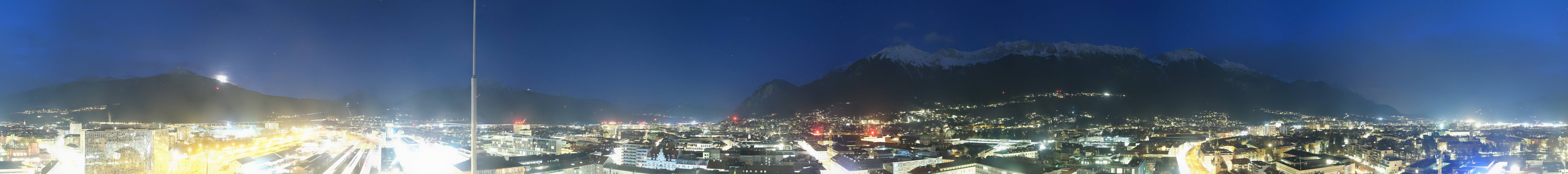 Archiv Foto Webcam Panoramablick - Innsbruck