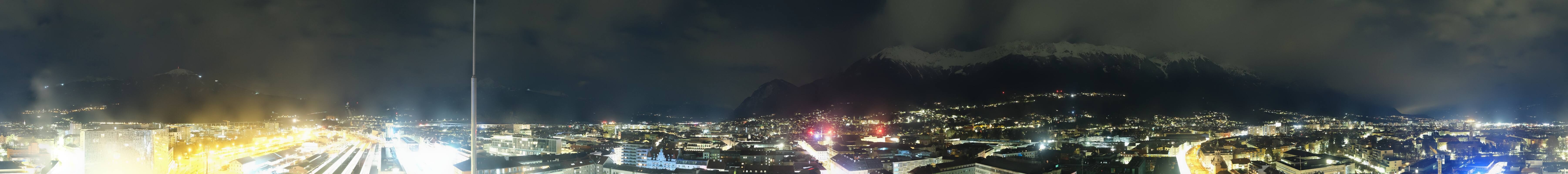 Archiv Foto Webcam Panoramablick - Innsbruck