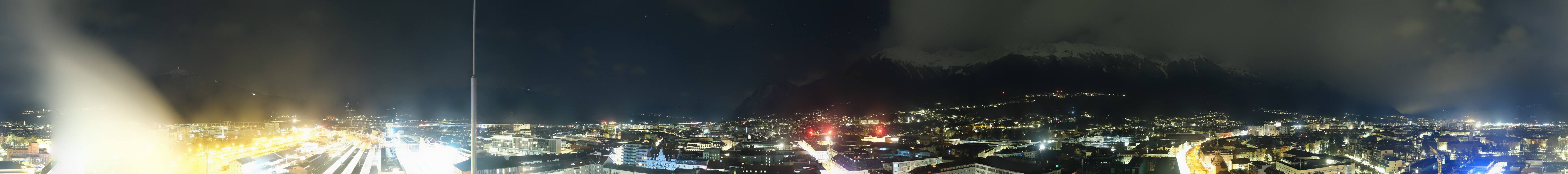 Archiv Foto Webcam Panoramablick - Innsbruck