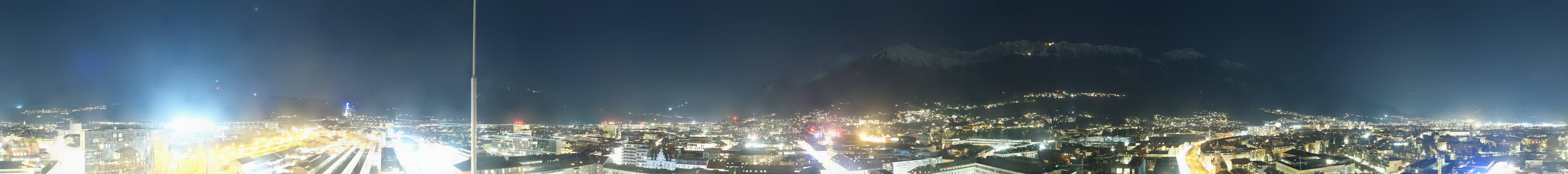 Archiv Foto Webcam Panoramablick - Innsbruck